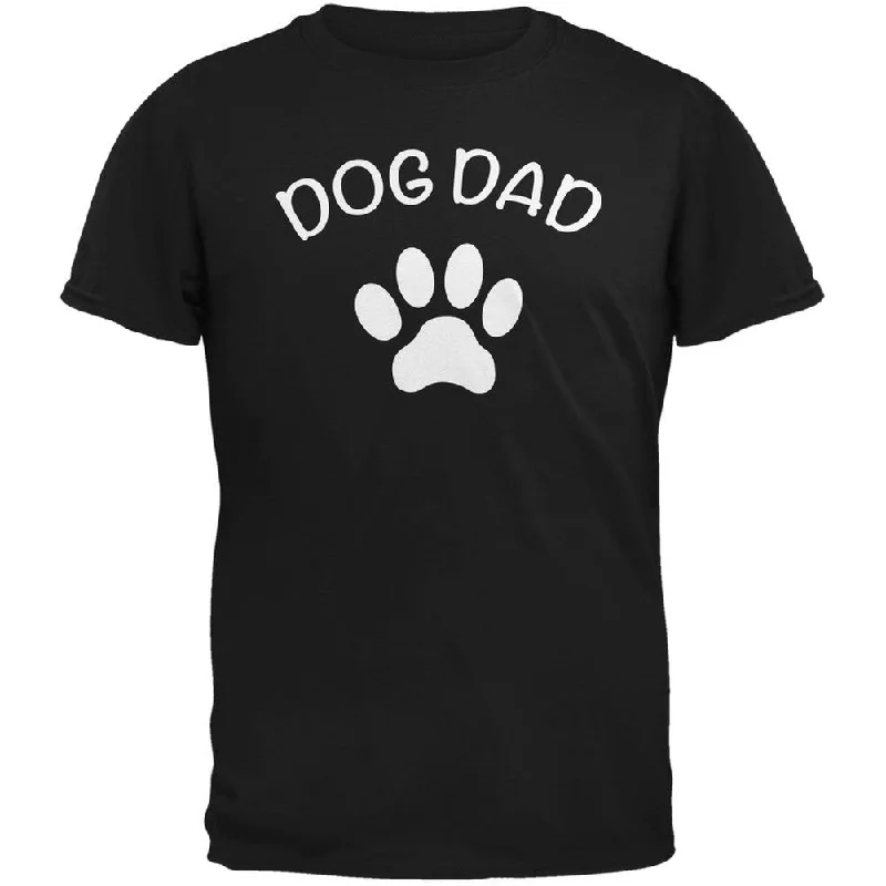 Festival T-ShirtsFather's Day Dog Dad Black Adult T-Shirt