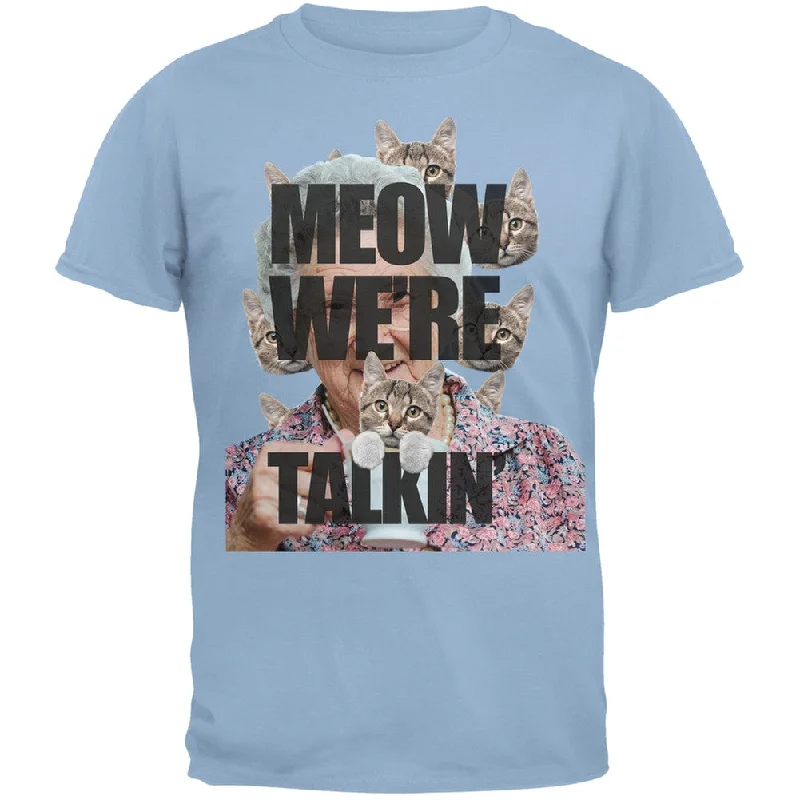 Sleep T-ShirtsMeow We're Talkin' Blue Adult T-Shirt