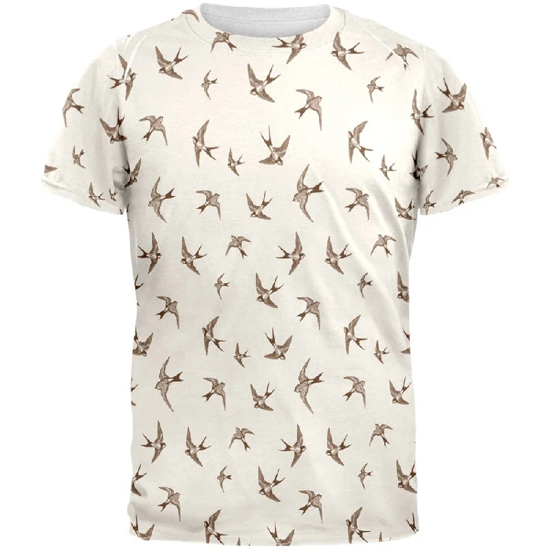 Striped T-ShirtsSparrows All Over Adult T-Shirt