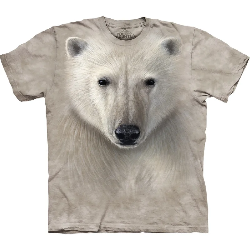 Retro T-ShirtsPolar Bear Face Close-Up T-Shirt