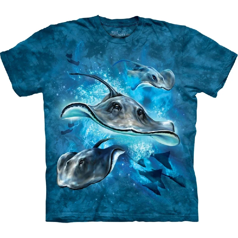 Pocket T-ShirtsStingrays Swimming T-Shirt