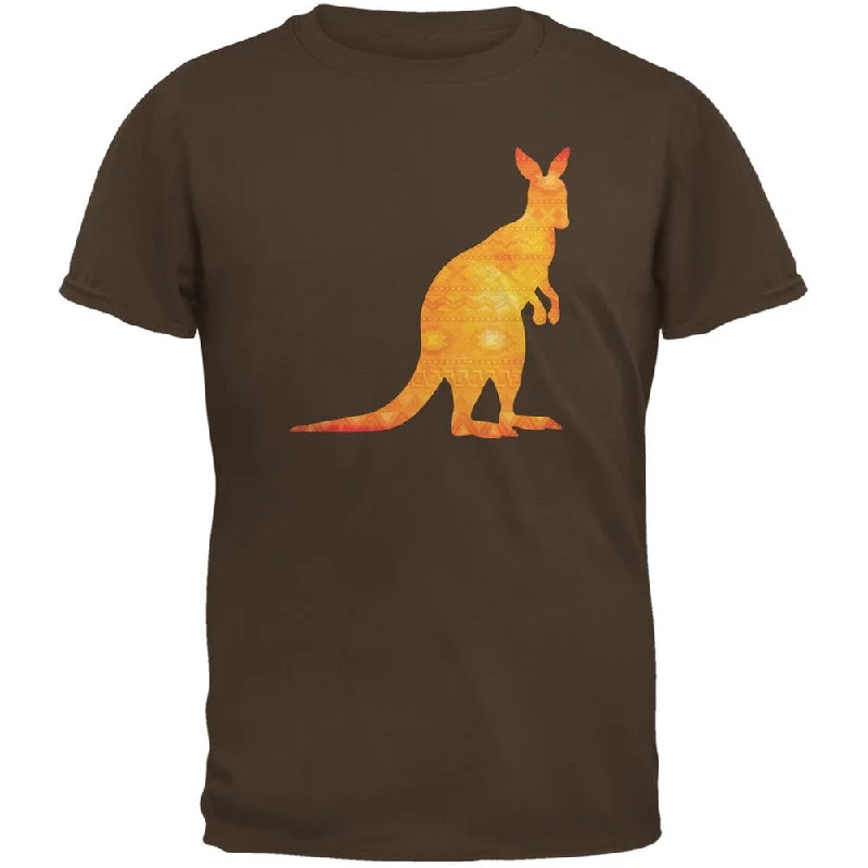 Sports Team T-ShirtsAustralian Spirit Animal Kangaroo Brown Adult T-Shirt