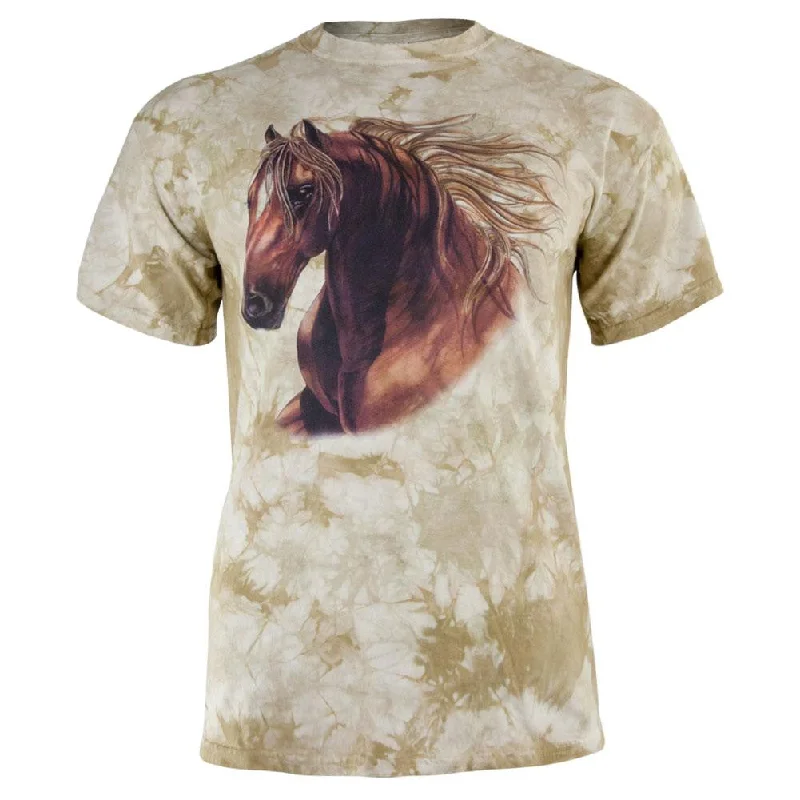 Graphic T-ShirtsQuarter Horse Tie-Dye Adult T-Shirt