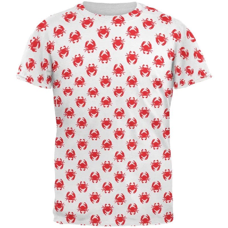 Organic Cotton T-ShirtsCrab All Over Adult T-Shirt