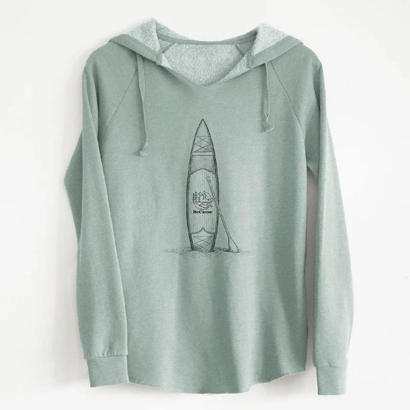 Fringed HoodiesStand-up Paddle Board - Cali Wave Hooded Sweatshirt