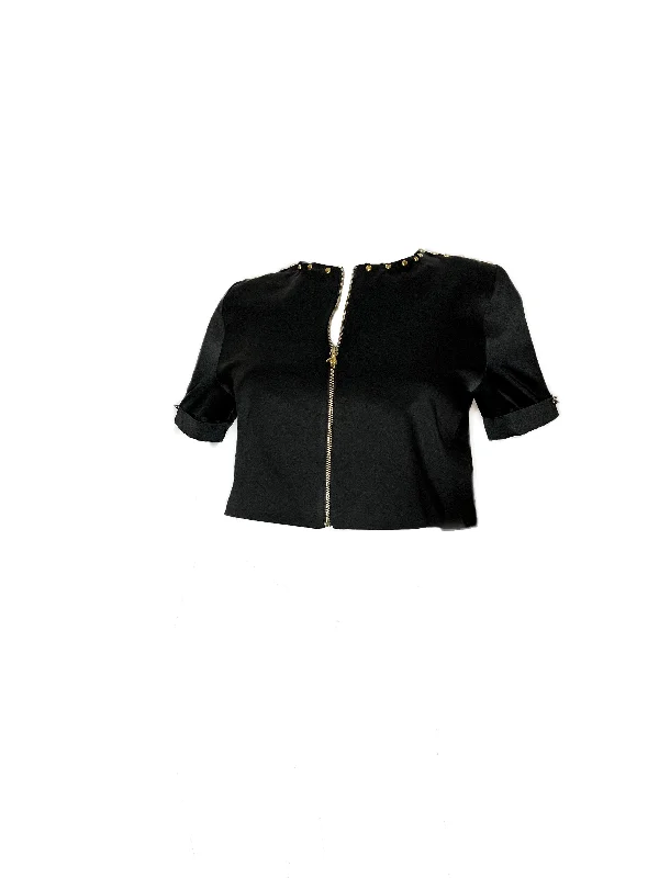 PASHA CROP JACKET by LOGAN DEL MONICOCroptopaumented