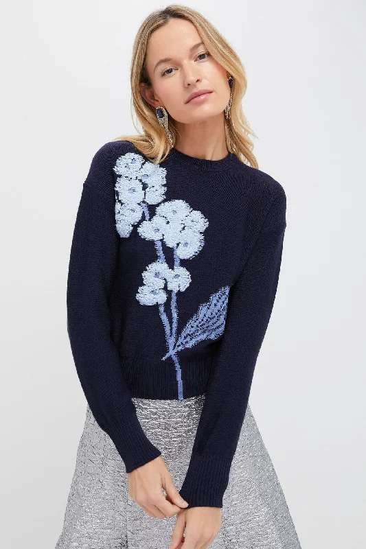 Bright Indigo Cropped JumperCroptopicon