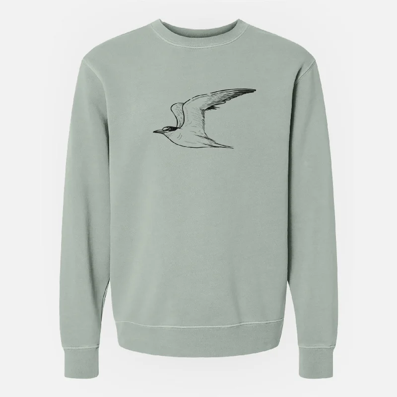 Punk SweatshirtsCalifornia Least Tern - Sterna antillarum browni - Unisex Pigment Dyed Crew Sweatshirt