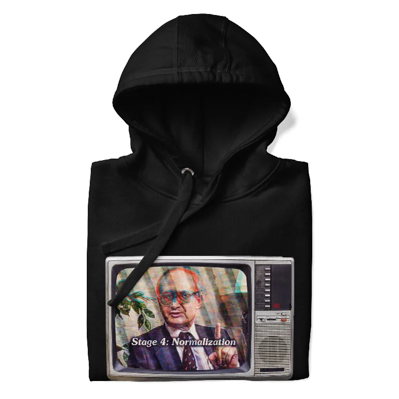 Embellished SweatshirtsYuri Bezmenov The Fourth Stages of Ideological Subversion Pullover Hoodie