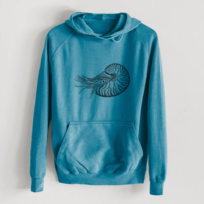 Branded SweatshirtsPalau Nautilus - Nautilus belauensis  - Mid-Weight Unisex Vintage 100% Cotton Hoodie