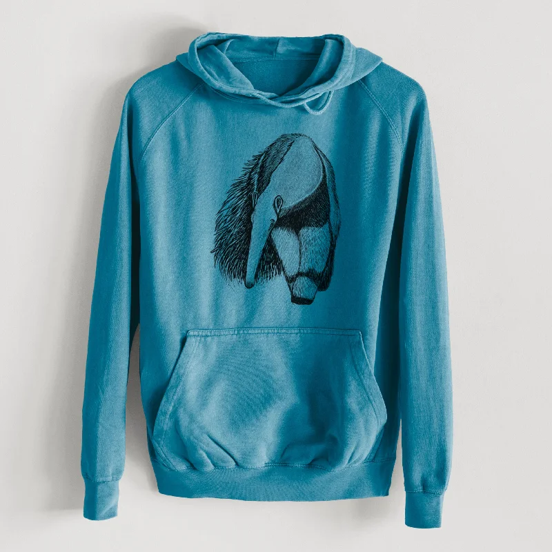 Compression SweatshirtsGiant Anteater - Myrmecophaga tridactyla  - Mid-Weight Unisex Vintage 100% Cotton Hoodie