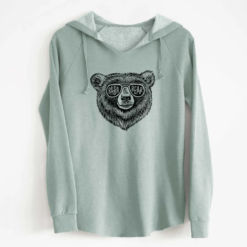 Tasseled SweatshirtsBaba Bear - Cali Wave Hooded Sweatshirt