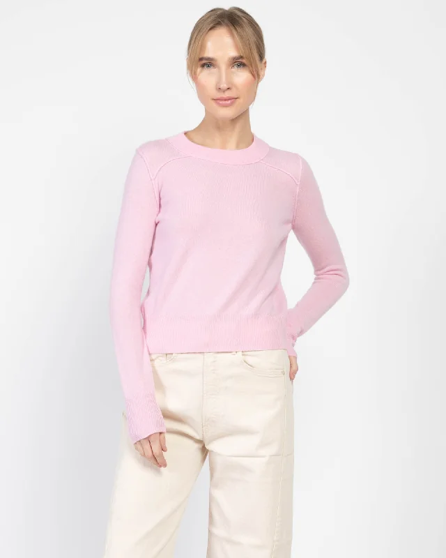 Crop Reverse Seam SweaterCroptopcommunity