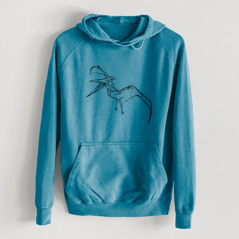 Outdoor SweatshirtsPteranodon Longiceps  - Mid-Weight Unisex Vintage 100% Cotton Hoodie