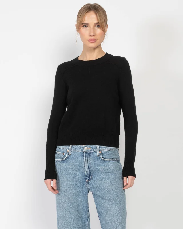 Crop Reverse Seam SweaterCroptopscene