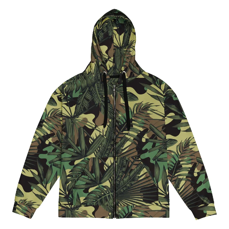 Asymmetrical HoodiesTropicamo Liberty Maniacs Zip Hoodie