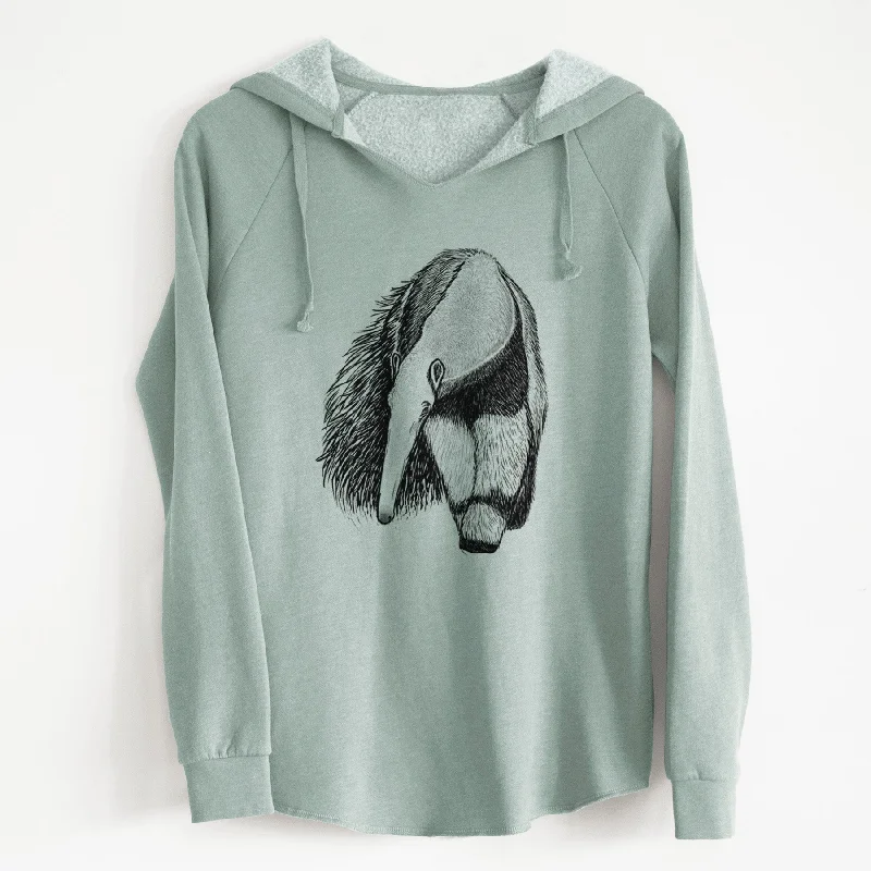 Striped SweatshirtsGiant Anteater - Myrmecophaga tridactyla - Cali Wave Hooded Sweatshirt