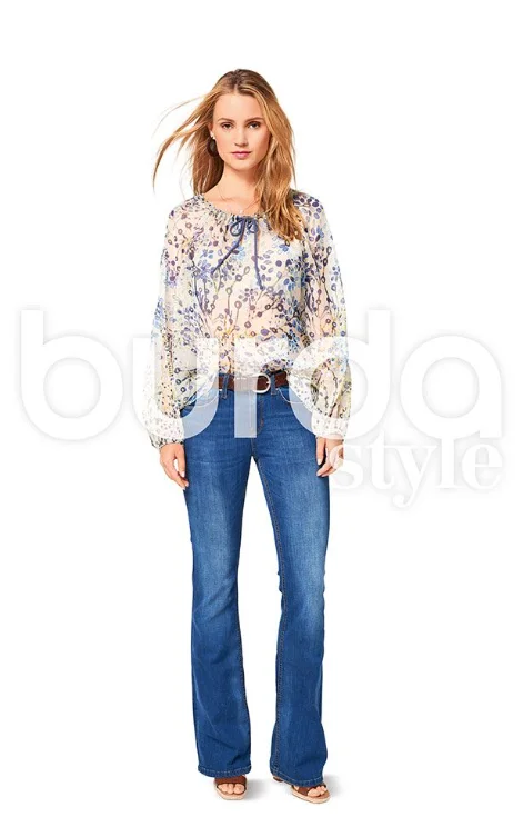 Burda Blouses 6502Sequined Shirts