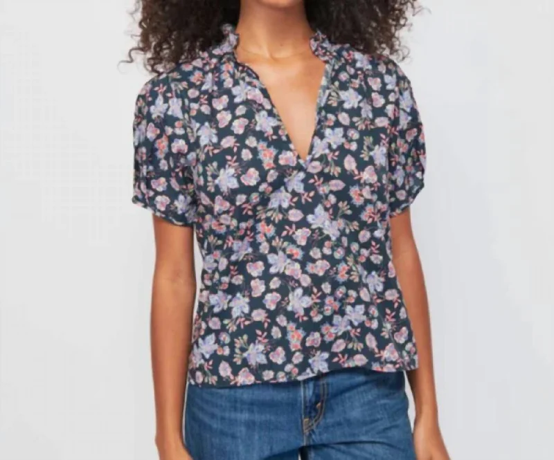 Rosanna Blouse In MidsummerRelaxed Fit Shirts