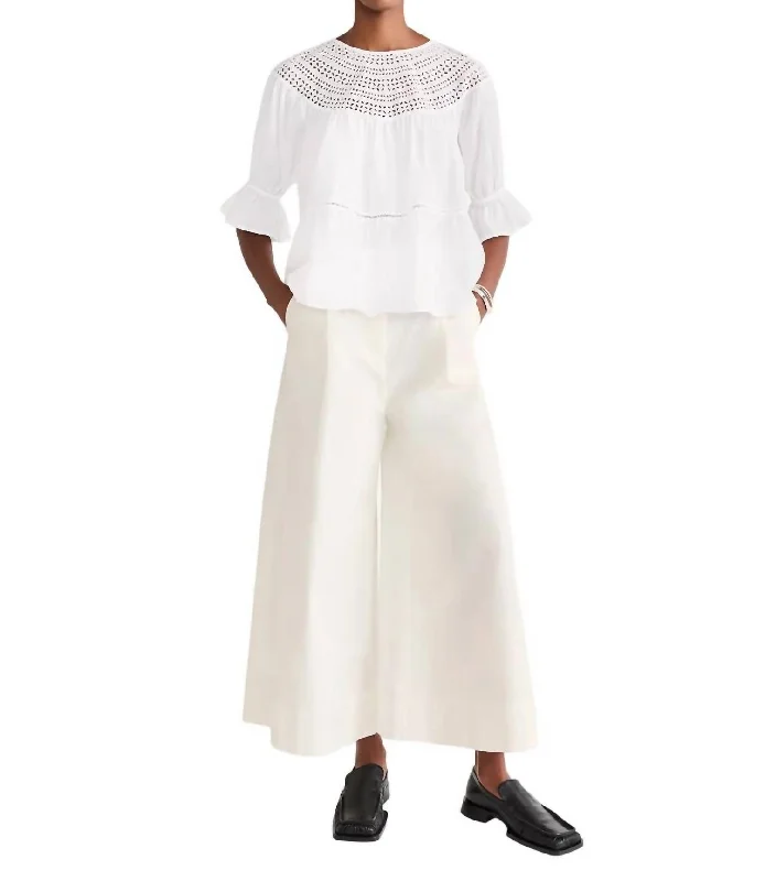 Sol Blouse In WhiteDress Shirts