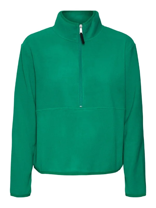 Ilsa Half Zip Fleece - Pepper GreenWool Jackets