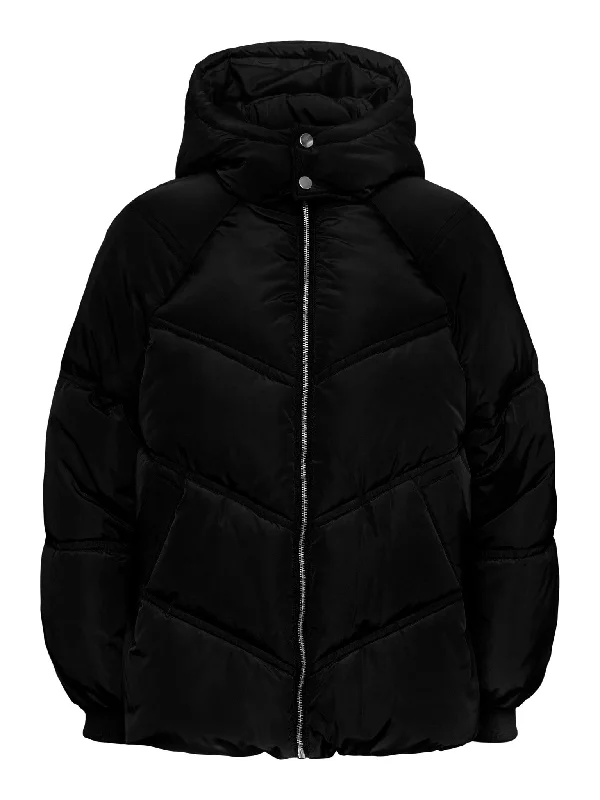 Neli City Puffer Jacket - BlackMesh Jackets