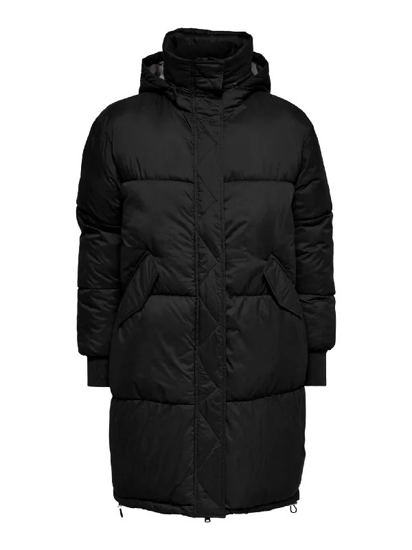 Petra Puffer Jakke - SortFlannel Jackets