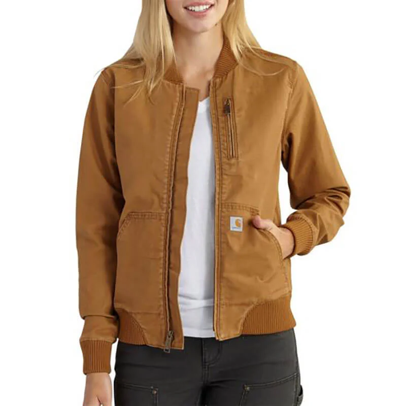 102524 - Carhartt Women's Crawford Bomber JacketCotton Jackets