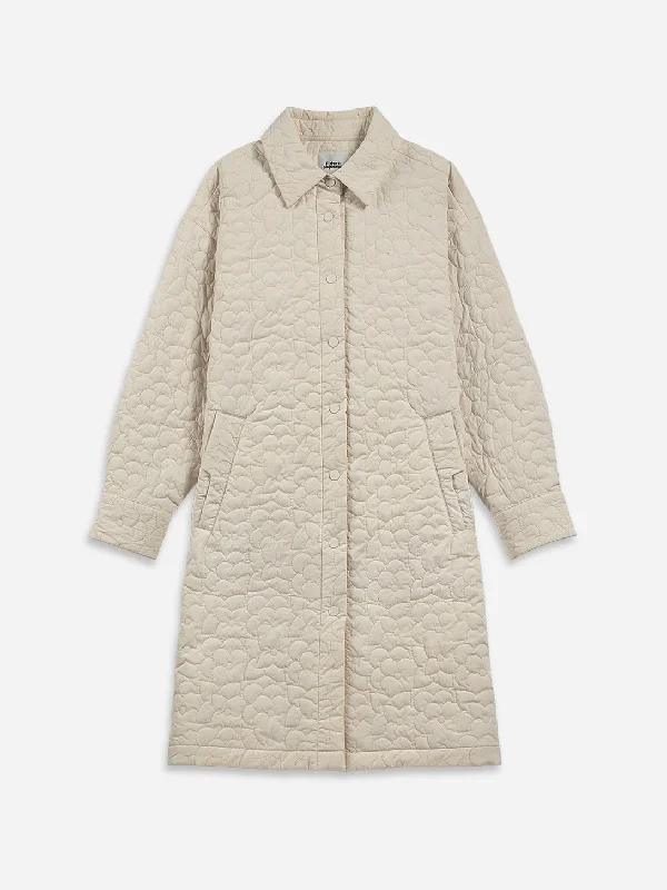 Quilted Shirt JacketHooded Jackets