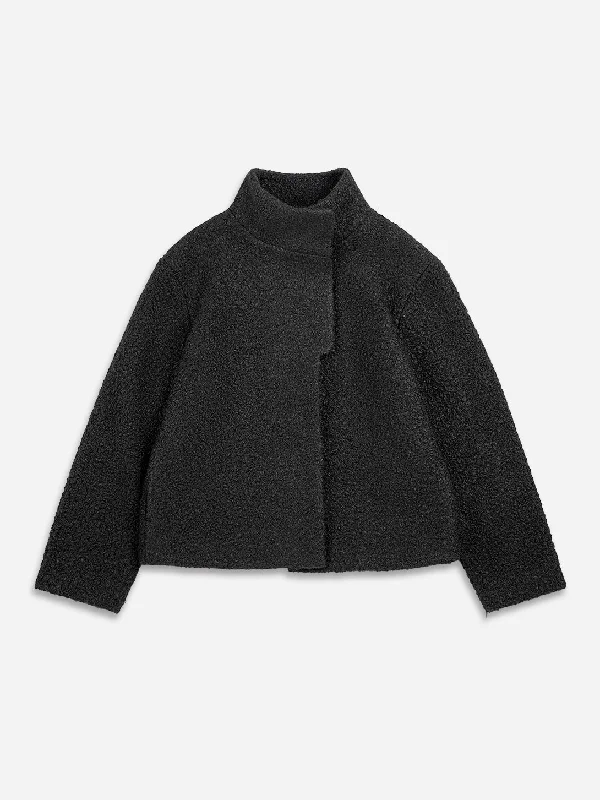 Wool Boucle JacketZippered Jackets