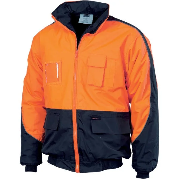 3991 DNC Hi Vis Contrast BOMBER JACKETPunk Jackets