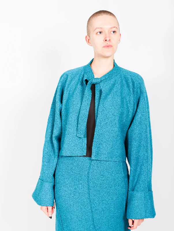 Tea Jacket in Teal Blue by Grind and GlazeRunning Jackets