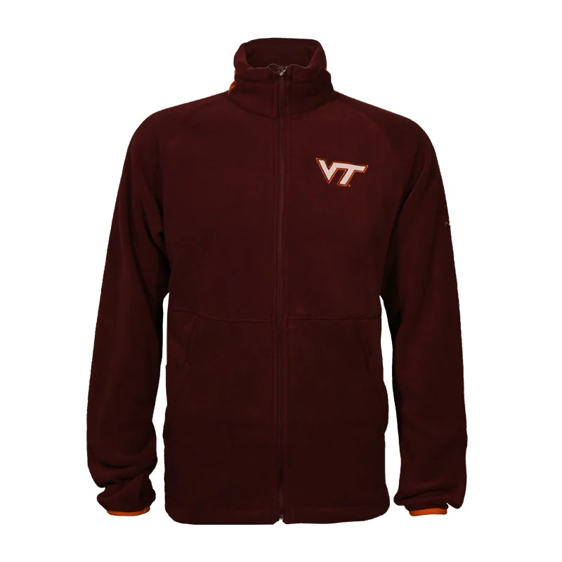 Virginia Tech Flanker IV Jacket by Columbia: Maroon EXTENDED SizeField Jackets