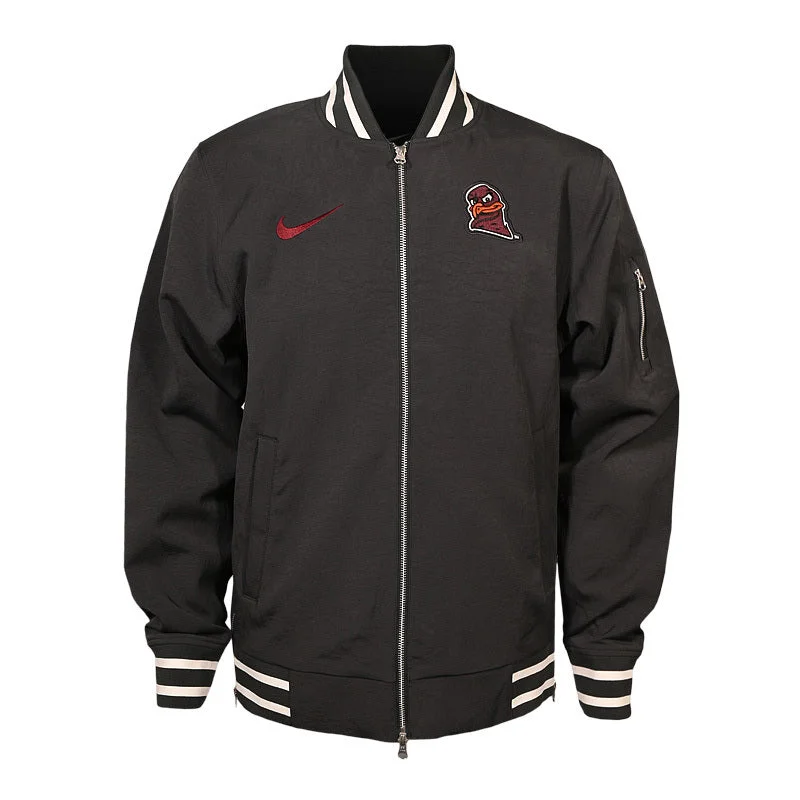 Virginia Tech Men's Bomber Jacket by NikeLeather Jackets