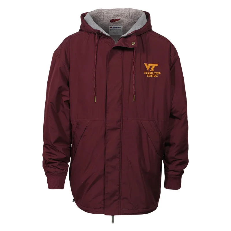 Virginia Tech Men's Sherpa Lined Stadium Jacket by ChampionDenim Jackets