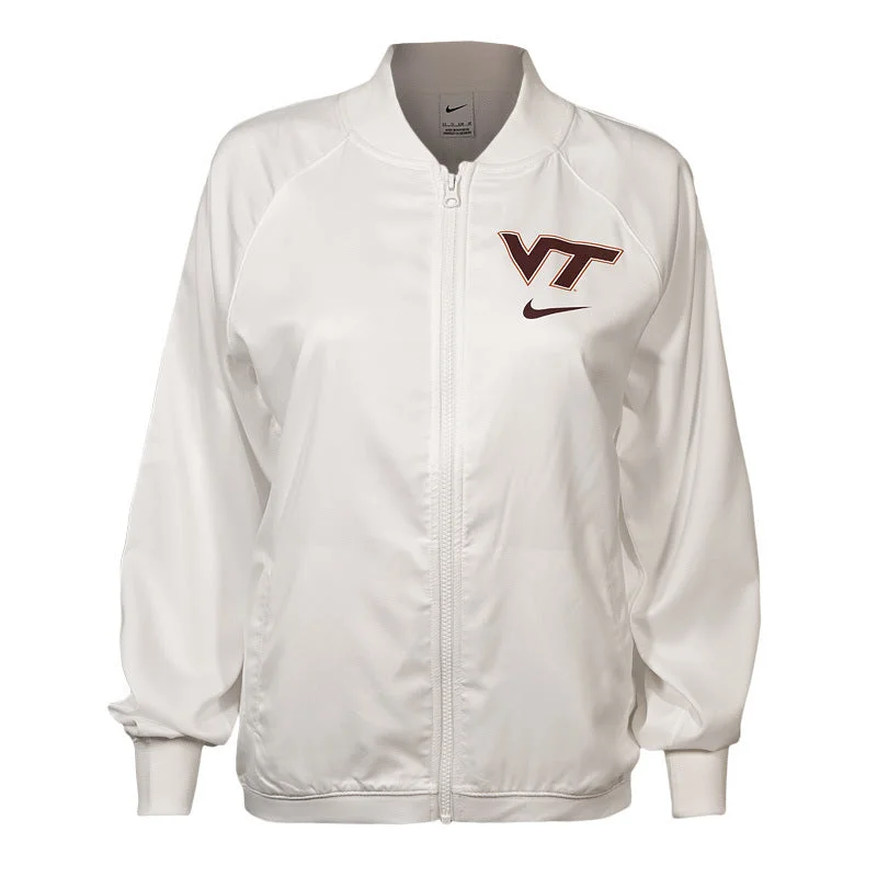 Virginia Tech Women's Bomber Jacket by NikeCropped Jackets