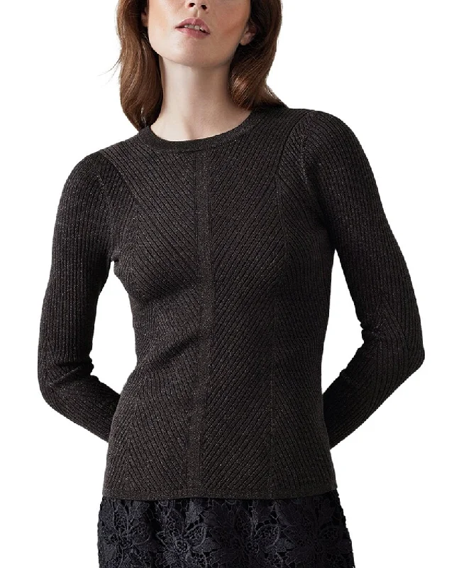 Colorblock Knit TopsLk Bennett Myrtle Lightweight Knitted Top