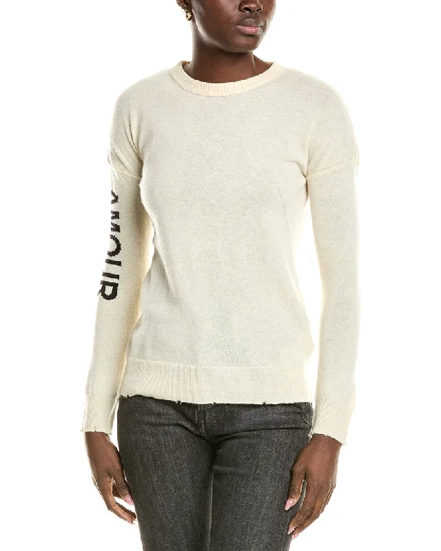 Ribbed Knit TopsZadig & Voltaire Gaby Amour Intarsia Wool & Cashmere-Blend Sweater