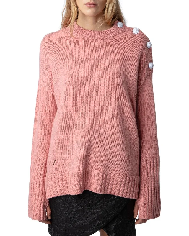 Cable Knit TopsZadig & Voltaire Malta Cashmere Sweater