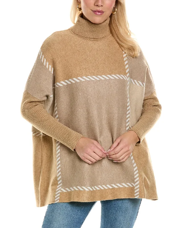 Joseph A. Turtleneck Tunic Sweater