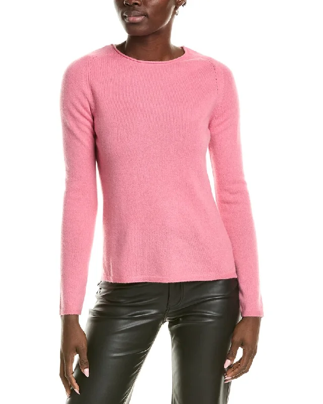 CrewneckarSofiacashmere Relaxed Crewneck Cashmere Sweater