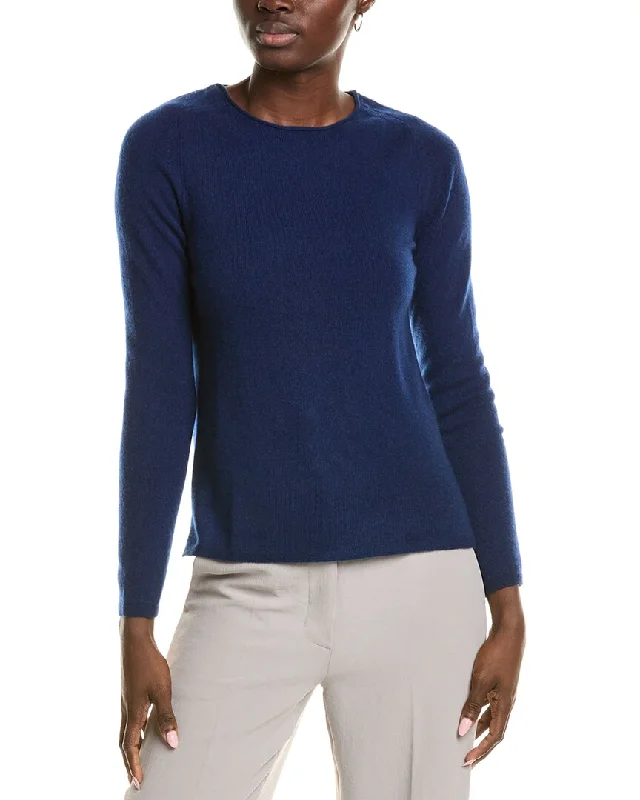 CrewneckvrSofiacashmere Relaxed Crewneck Cashmere Sweater