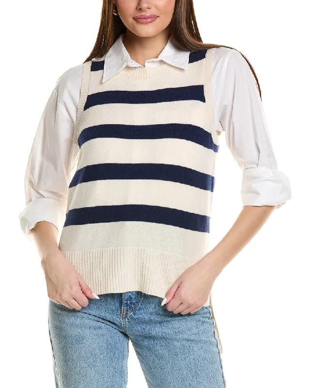 CrewneckdesignDesign History Crewneck Cashmere Sweater Vest