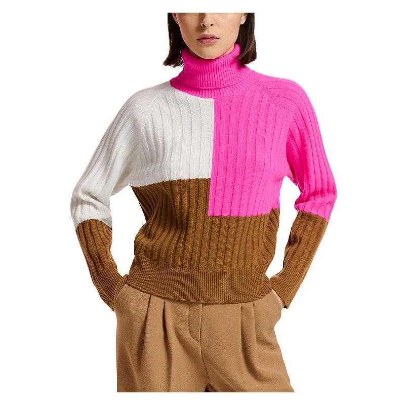 Womens Wool Shirt Turtleneck Sweater