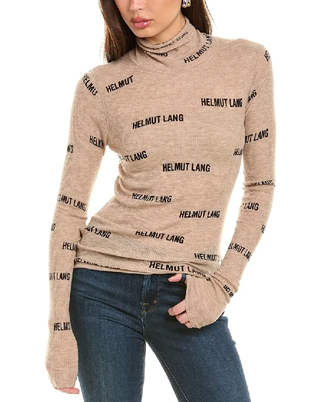 Helmut Lang Turtleneck Wool Sweater