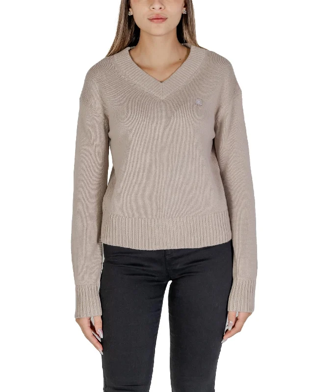 Calvin Klein Jeans V-Neck Long Sleeve Knitwear