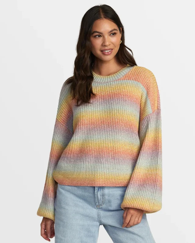 Hunting Knit TopsDip In P/O Sweater