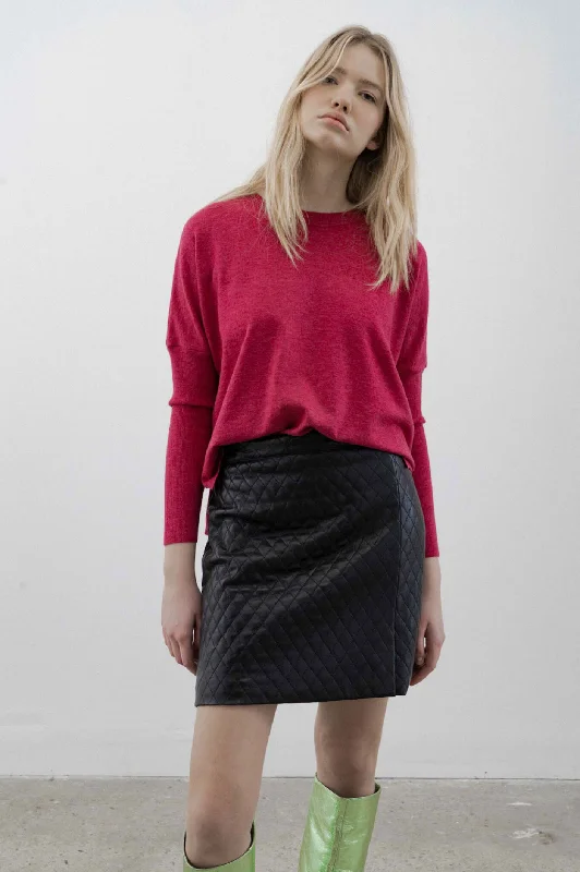 Asymmetrical Knit TopsFW23Jf Melissa Nepton Jules Sweater