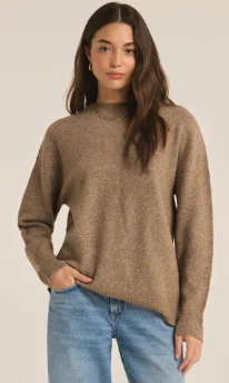 Fishing Knit TopsGia Crew Neck Sweater Chai