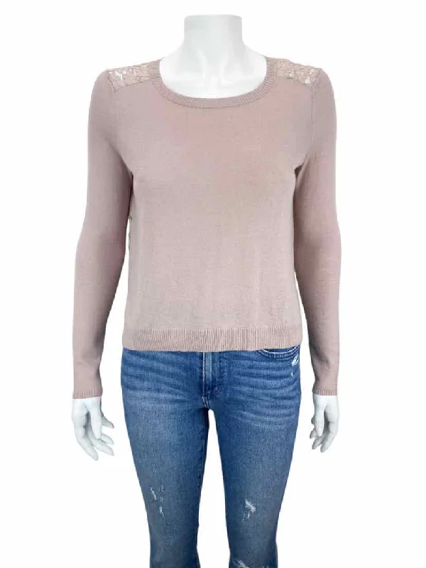 Formal Knit TopsJoie Women's Matrika Sweater with Lace Back Blush Size XXS